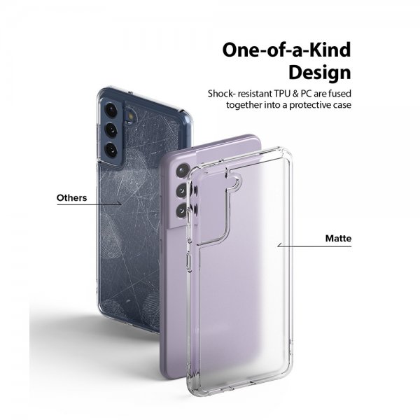 Ringke Samsung Galaxy S21 FE Cover Fusion Matte Matte Clear