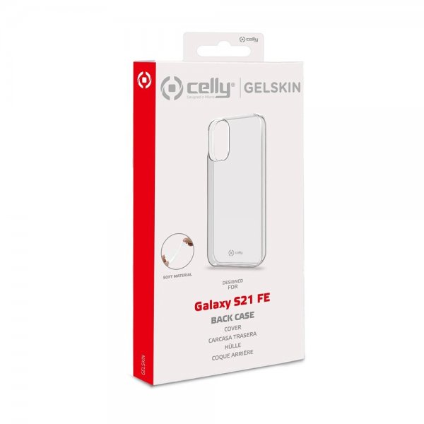 Celly Samsung Galaxy S21 FE Cover GELSKIN Gennemsigtig