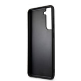 Guess Samsung Galaxy S21 FE Cover Metal Logo Rosa