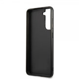 BMW Samsung Galaxy S21 FE Cover Triangle Pattern & Tricolor Stripe Sort