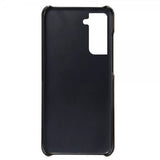 Samsung Galaxy S21 FE Cover med to Kortlommer Sort