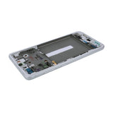 Samsung Galaxy S21 FE Skærm med LCD Display Original - Hvid