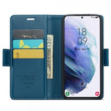 CaseMe Samsung Galaxy S21 Cover 023 Series Blå