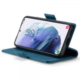 CaseMe Samsung Galaxy S21 Cover 023 Series Blå