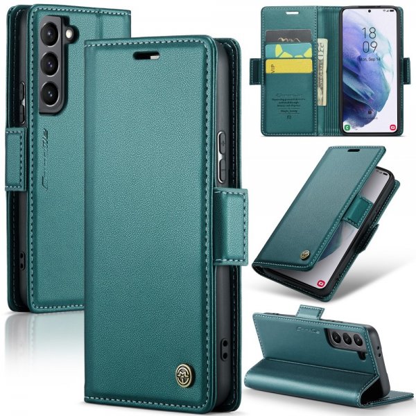CaseMe Samsung Galaxy S21 Cover 023 Series Grøn