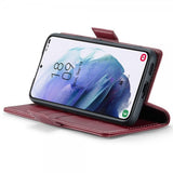 CaseMe Samsung Galaxy S21 Cover 023 Series Rød