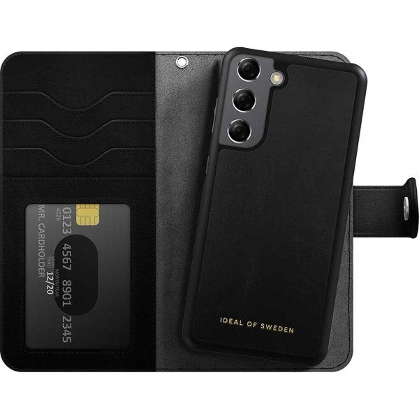 Ideal of Sweden Samsung Galaxy S21 Cover Magnet Wallet+ Sort