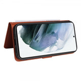 Betopnice Samsung Galaxy S21 Cover med Aftageligt Cover 005 Brun