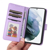 Betopnice Samsung Galaxy S21 Cover med Aftageligt Cover 005 Lilla