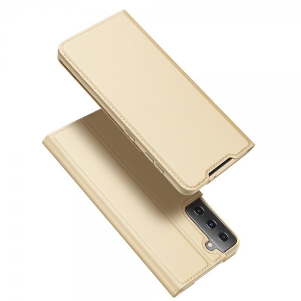 Dux Ducis Samsung Galaxy S21 Cover Skin Pro Series Guld