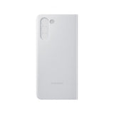 Samsung Original Galaxy S21 Cover Smart Clear View Cover Lysegrå