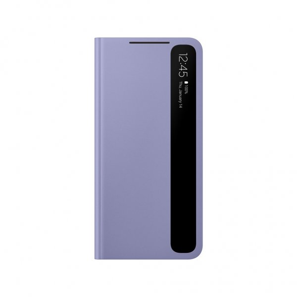 Samsung Original Galaxy S21 Cover Smart Clear View Cover Violet