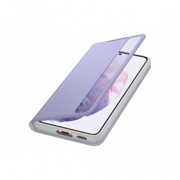Samsung Original Galaxy S21 Cover Smart Clear View Cover Violet