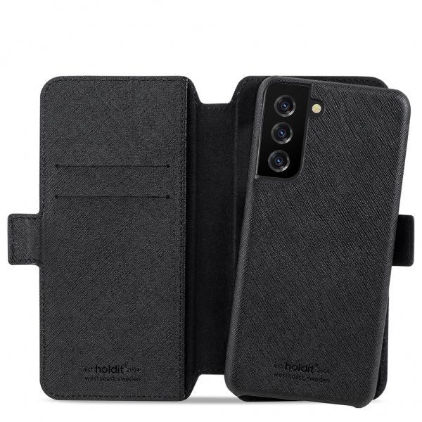 holdit Samsung Galaxy S21 Cover Stockholm Aftageligt Cover Sort