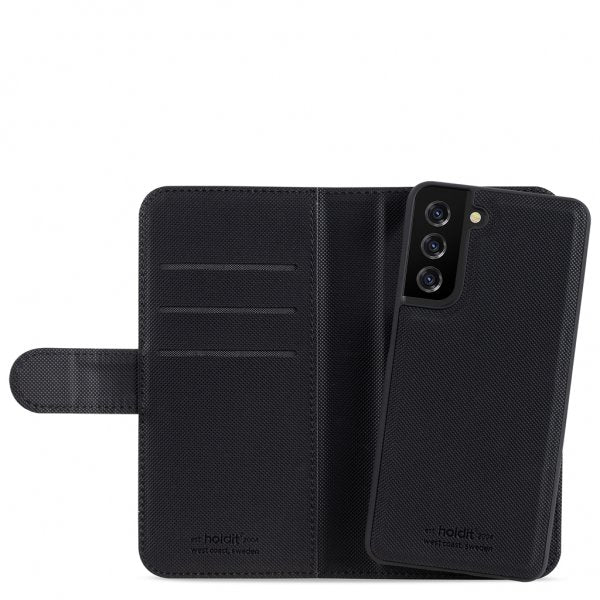 holdit Samsung Galaxy S21 FE Etui Wallet Case Magnet Sort