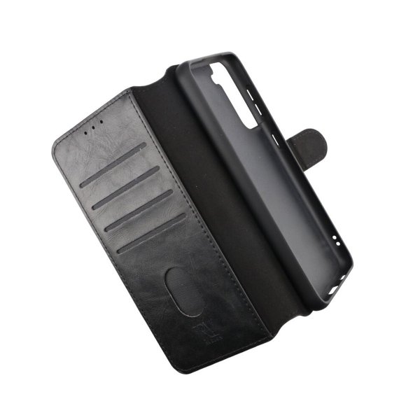 Rvelon Samsung Galaxy S21 Cover Magnetisk Aftageligt Etui Sort