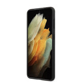 Ferrari Samsung Galaxy S21 Plus Cover Logo Perforeret Sort
