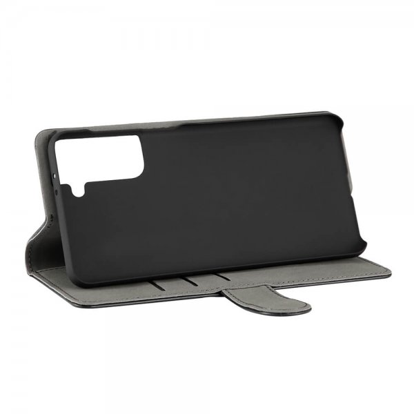 Gear Samsung Galaxy S21 Plus Cover med Kortplads Sort