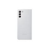 Samsung Original Galaxy S21 Plus Cover Smart Clear View Cover Lysegrå