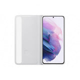 Samsung Original Galaxy S21 Plus Cover Smart Clear View Cover Lysegrå