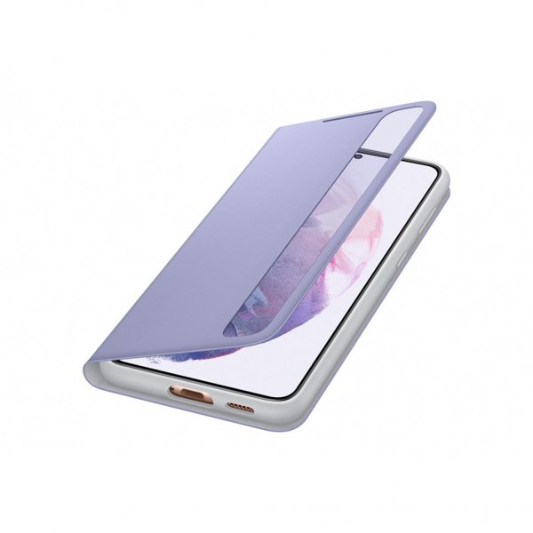 Samsung Original Galaxy S21 Plus Cover Smart Clear View Cover Violet