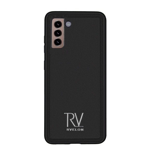 Rvelon Samsung Galaxy S21 Plus Cover Magnetisk Aftageligt Etui Sort