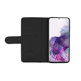 Rvelon Samsung Galaxy S21 Plus Cover Magnetisk Aftageligt Etui Sort