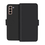 Rvelon Samsung Galaxy S21 Plus Cover Magnetisk Aftageligt Etui Sort