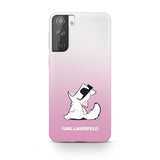 Karl Lagerfeld Samsung Galaxy S21 Plus Cover Choupette Transparent