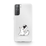 Karl Lagerfeld Samsung Galaxy S21 Plus Cover Choupette Transparent