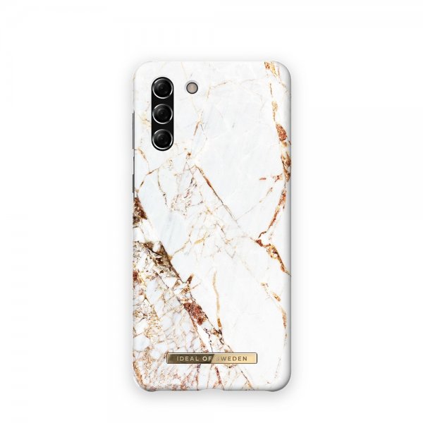 Ideal of Sweden Samsung Galaxy S21 Plus Cover Fashion Case Carrara Gold
