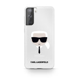 Karl Lagerfeld Samsung Galaxy S21 Plus Cover Iconic Karl Transparent