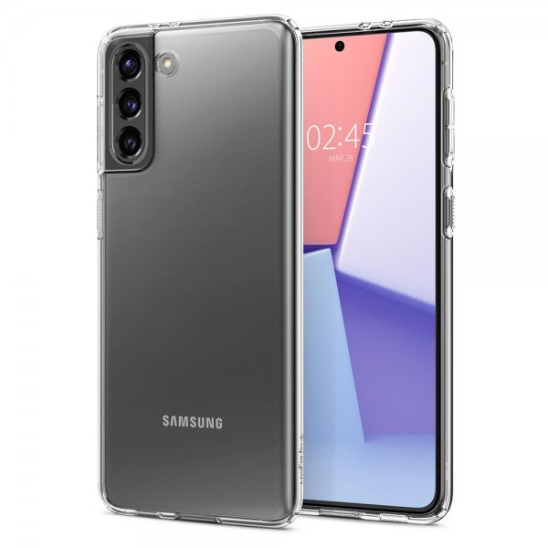 Spigen Samsung Galaxy S21 Plus Cover Liquid Crystal Crystal Clear