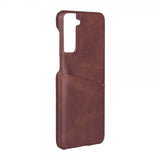 Onsala Samsung Galaxy S21 Plus Cover med Kortrum Brun
