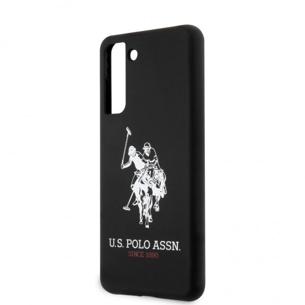 U.S. Polo Samsung Galaxy S21 Plus Cover Silikone Logo Sort