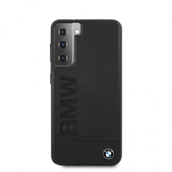BMW Samsung Galaxy S21 Plus Cover med Logo Sort