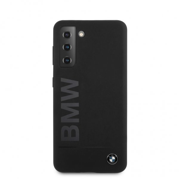 BMW Samsung Galaxy S21 Plus Cover med Logo Sort