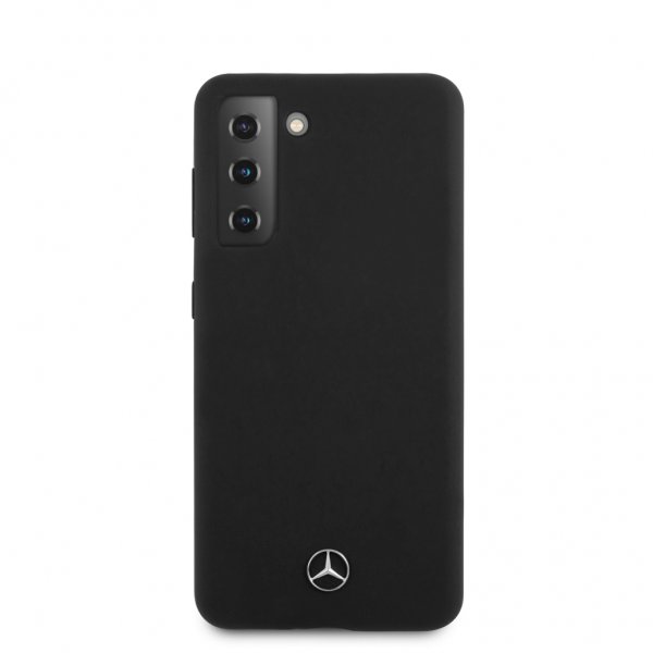 Mercedes Benz Samsung Galaxy S21 Plus Cover med Logo Sort