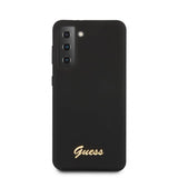 Guess Samsung Galaxy S21 Plus Cover Metal Logo Sort