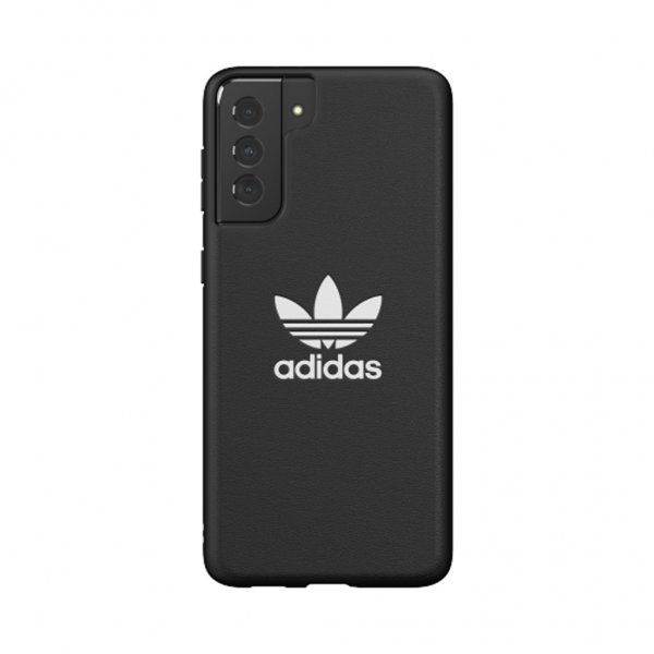 Adidas Samsung Galaxy S21 Plus Cover Snap Case Trefoil Sort