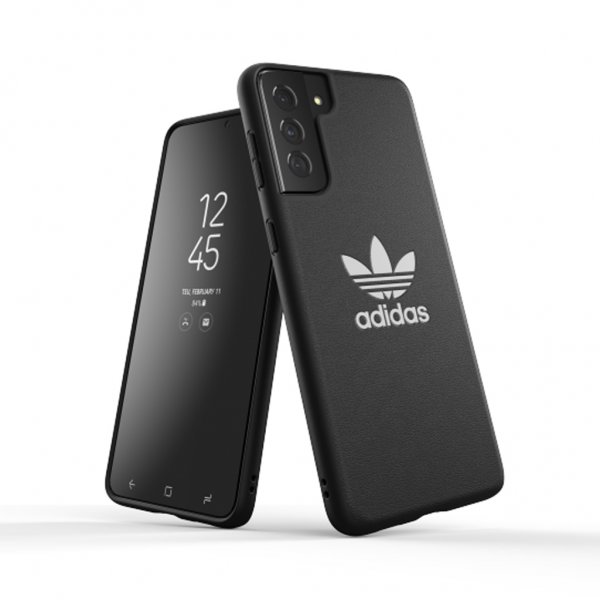 Adidas Samsung Galaxy S21 Plus Cover Snap Case Trefoil Sort