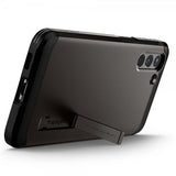 Spigen Samsung Galaxy S21 Plus Cover Tough Armor Gunmetal