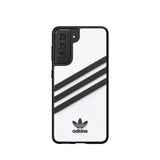 Adidas Samsung Galaxy S21 Cover 3 Stripes Snap Case Hvid