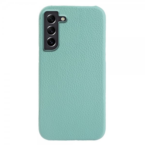 Samsung Galaxy S21 Cover Ægte Læder MagSafe Mintgrøn