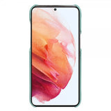 Samsung Galaxy S21 Cover Ægte Læder MagSafe Mintgrøn