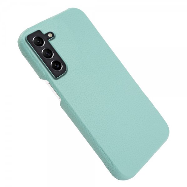 Samsung Galaxy S21 Cover Ægte Læder MagSafe Mintgrøn