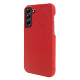 Samsung Galaxy S21 Cover Ægte Læder MagSafe Rød