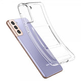 Spigen Samsung Galaxy S21 Cover Crystal Slot Crystal Clear