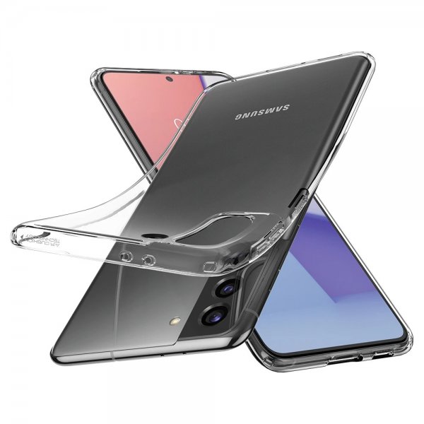 Spigen Samsung Galaxy S21 Cover Liquid Crystal Crystal Clear