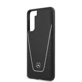 Mercedes Benz Samsung Galaxy S21 Cover Logo Perforated Dynamic Sort